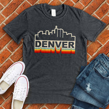 Load image into Gallery viewer, Retro Denver Skyline Tee