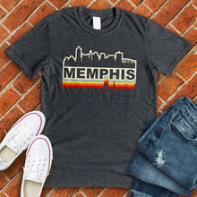 Load image into Gallery viewer, Retro Memphis Skyline Tee
