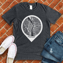 Load image into Gallery viewer, Portland Map Tee