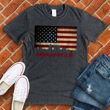 Load image into Gallery viewer, Indianapolis Skyline Flag Tee