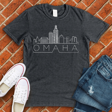 Load image into Gallery viewer, Omaha Skyline Tee
