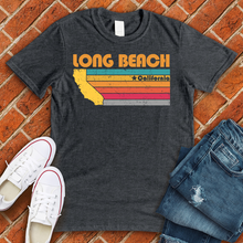 Load image into Gallery viewer, Retro Long Beach Tee