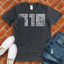 Load image into Gallery viewer, 718 Map Alternate Tee