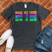Load image into Gallery viewer, 213 Map Neon Tee