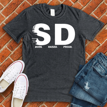 Load image into Gallery viewer, SD Born Raised Proud Alternate Tee