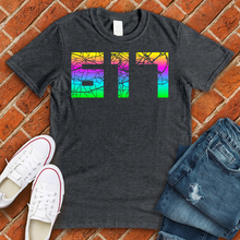 Load image into Gallery viewer, 617 Map Neon Tee