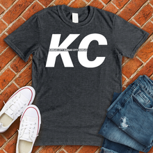 Load image into Gallery viewer, KC Stripe Alternate Tee