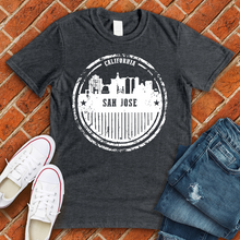 Load image into Gallery viewer, Distressed San Jose Tee