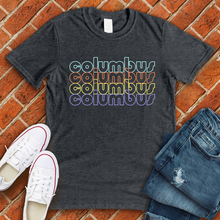 Load image into Gallery viewer, Neon Columbus Tee
