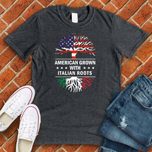 Load image into Gallery viewer, American Grown Italian Roots Tee