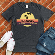 Load image into Gallery viewer, Honolulu Coordinates Tee