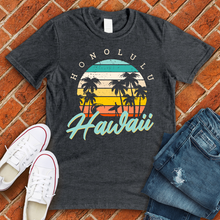 Load image into Gallery viewer, Honolulu Palm Trees Tee
