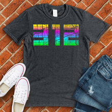 Load image into Gallery viewer, 312 Map Neon Tee