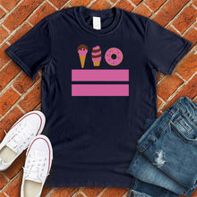 Load image into Gallery viewer, Washington DC Ice Cream Donut Flag Tee