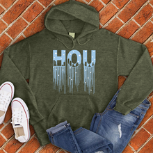 Load image into Gallery viewer, HOU Snow Drip Hoodie