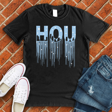 Load image into Gallery viewer, HOU Snow Drip Tee