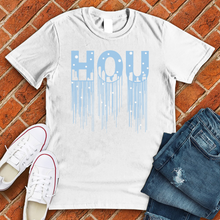 Load image into Gallery viewer, HOU Snow Drip Tee