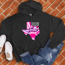 Load image into Gallery viewer, HOU Texas Heart Hoodie