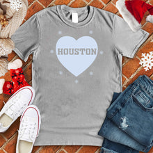 Load image into Gallery viewer, Houston Snowflake Heart Tee