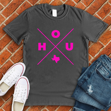 Load image into Gallery viewer, Neon HOU Texas X Tee