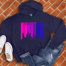 Load image into Gallery viewer, Neon Retro Houston Hoodie