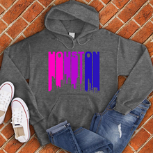 Load image into Gallery viewer, Neon Retro Houston Hoodie