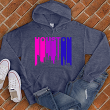 Load image into Gallery viewer, Neon Retro Houston Hoodie
