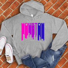 Load image into Gallery viewer, Neon Retro Houston Hoodie