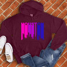 Load image into Gallery viewer, Neon Retro Houston Hoodie