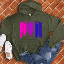 Load image into Gallery viewer, Neon Retro Houston Hoodie
