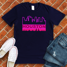 Load image into Gallery viewer, Neon Retro Houston Tee