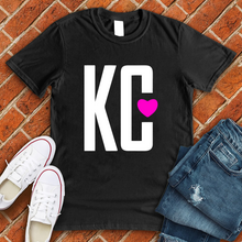 Load image into Gallery viewer, KC Neon Heart Tee
