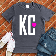 Load image into Gallery viewer, KC Neon Heart Tee