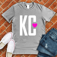 Load image into Gallery viewer, KC Neon Heart Tee