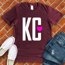 Load image into Gallery viewer, KC Neon Heart Tee