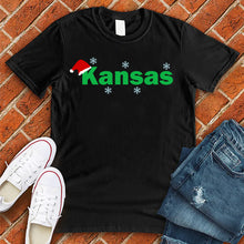 Load image into Gallery viewer, Kansas City Santa Hat Tee