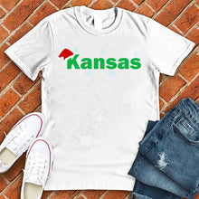 Load image into Gallery viewer, Kansas City Santa Hat Tee