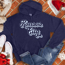 Load image into Gallery viewer, Kansas City Vintage Snow Hoodie
