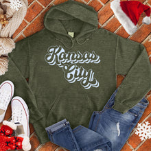 Load image into Gallery viewer, Kansas City Vintage Snow Hoodie