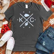 Load image into Gallery viewer, Kansas City Football Snowflake Tee