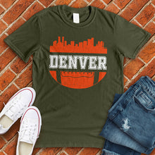 Load image into Gallery viewer, Denver Football Skyline Tee
