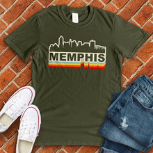 Load image into Gallery viewer, Retro Memphis Skyline Tee