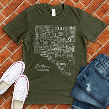 Load image into Gallery viewer, Baltimore Neighborhoods Tee