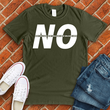 Load image into Gallery viewer, NO Stripe Alternate Tee