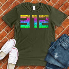 Load image into Gallery viewer, 312 Map Neon Tee