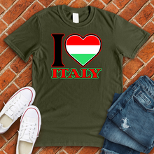 Load image into Gallery viewer, I Love Italy Tee