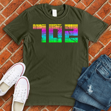 Load image into Gallery viewer, 702 Map Neon Tee
