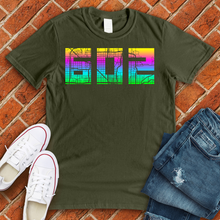 Load image into Gallery viewer, 602 Map Neon Tee