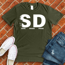 Load image into Gallery viewer, SD Born Raised Proud Alternate Tee