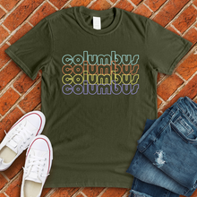 Load image into Gallery viewer, Neon Columbus Tee